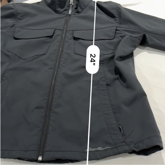 Eddie Bauer Womens Travex jacket hoodie waterproof activewear black size XL - Picture 4 of 14